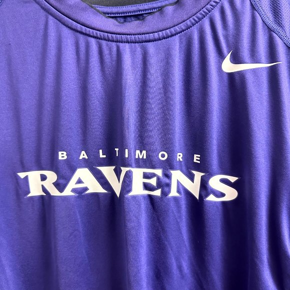 Nike Hypercool Baltimore Ravens Tshirt - Picture 2 of 4
